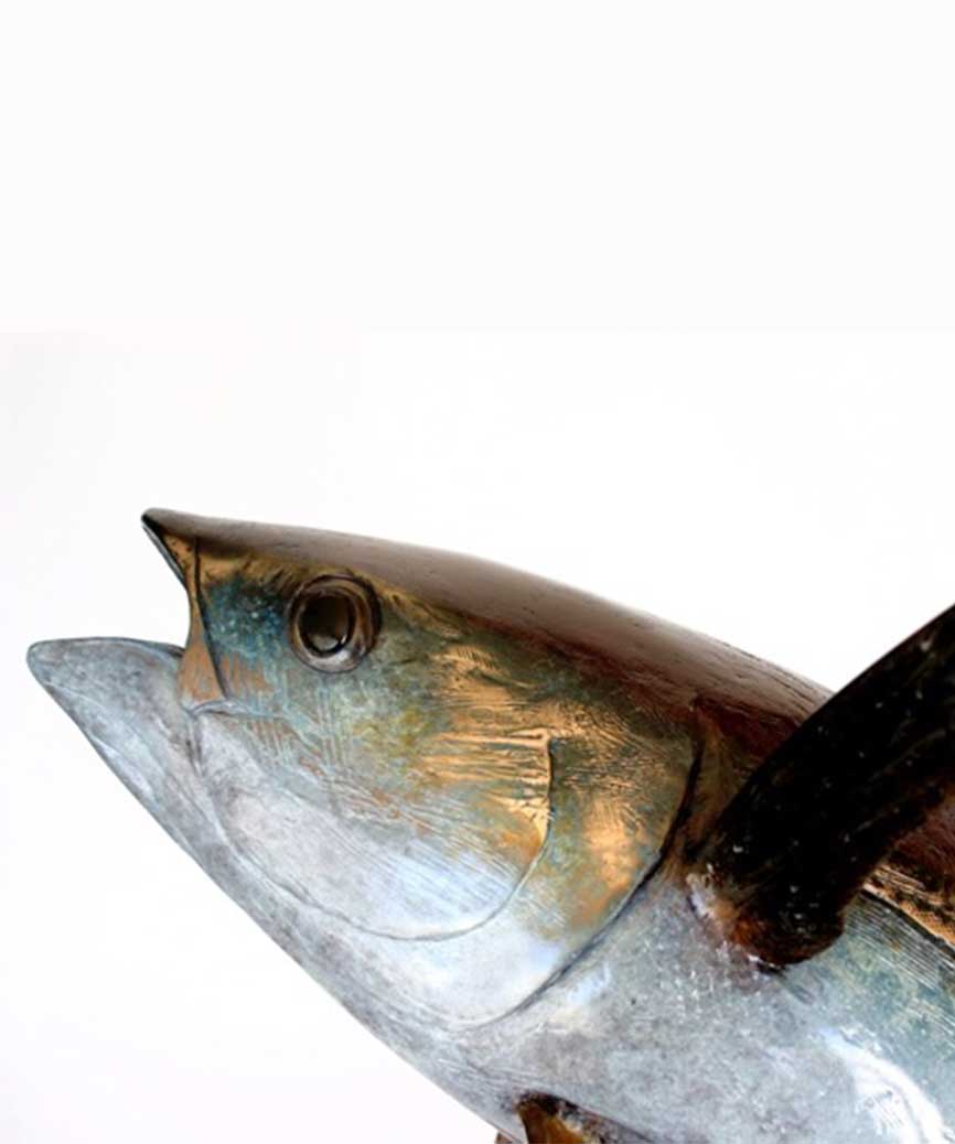 Chris Bladen Sculpture Yellowfin Tuna