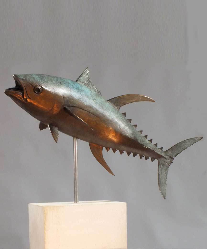 Chris Bladen Sculpture Yellowfin Tuna