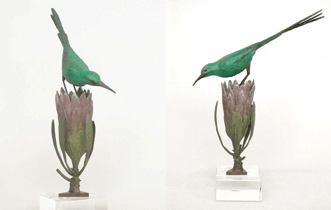Chris Bladen Sculpture Malachite